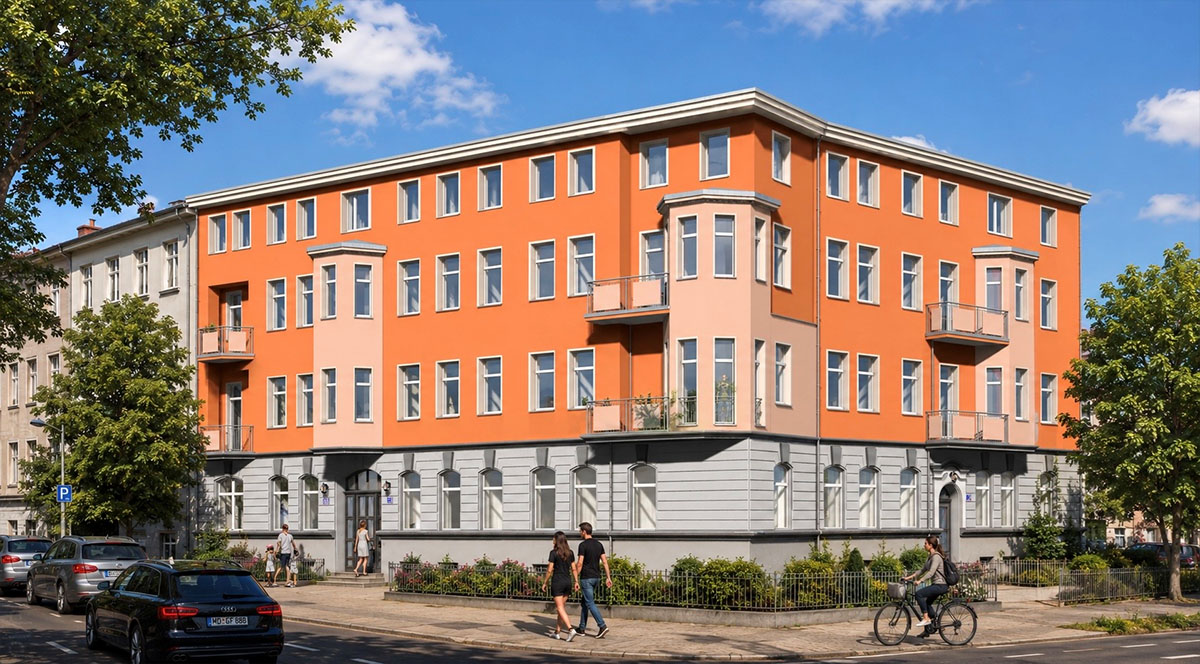 Mehrfamilienwohnhaus-Magdeburg