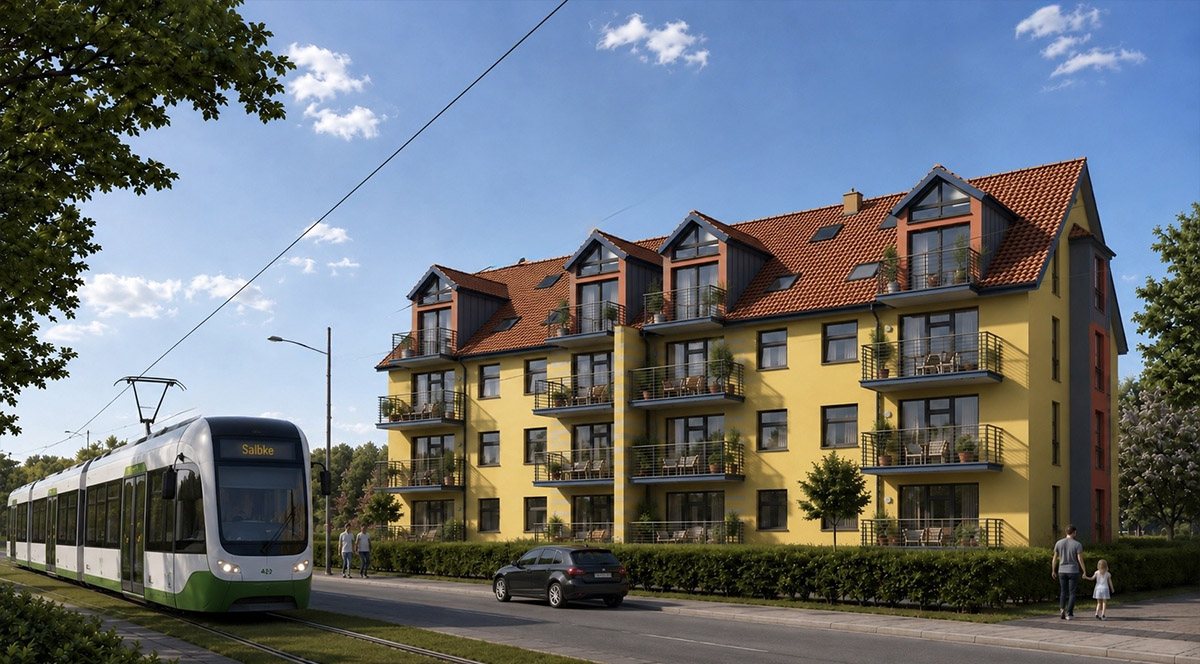 Wohngebiet Magdeburg-Altfermersleben