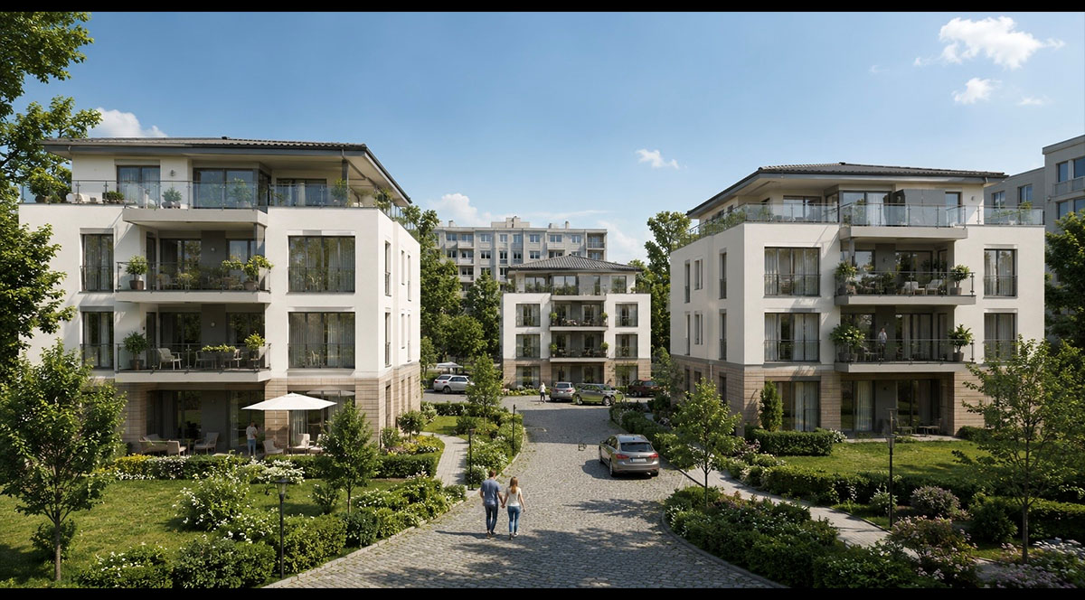 Wohnanlage Magdeburg-Neustadt